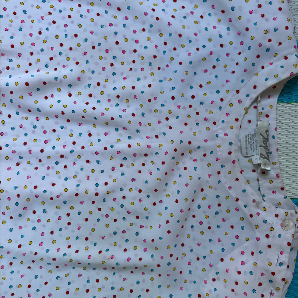Colorful Polka Dot Shirt